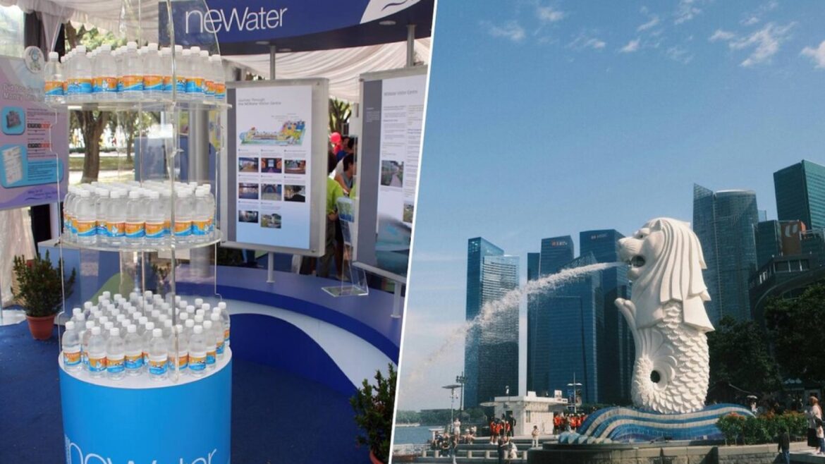 Singapur, el país asiático donde beber agua del grifo es un orgullo - agua del grifo Singapur