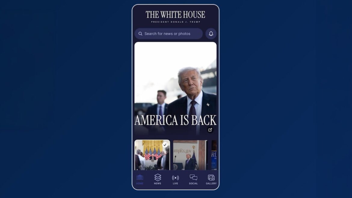 La app de la Casa Blanca reaparece sola en móviles federales y nadie la quiere - app Casa Blanca