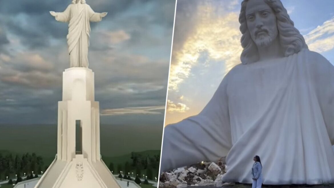 Estatua de Jesús más alta del mundo: la obsesión de un millonario excéntrico