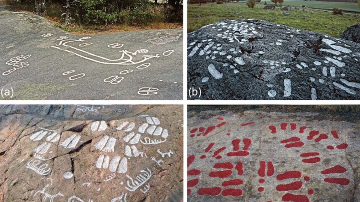 Huellas de pies en Suecia: no eran arte, sino contratos de hace 3.700 años - huellas de pies Suecia