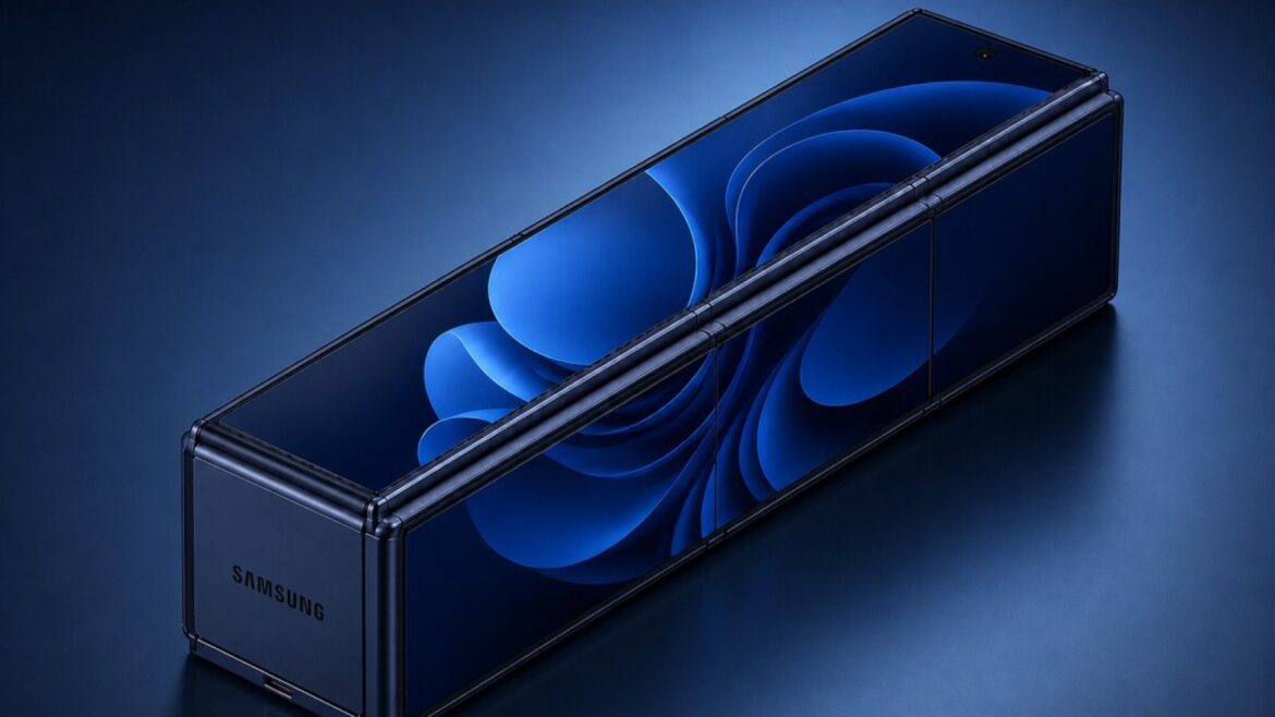 Samsung patenta un móvil plegable y enrollable a la vez: así funciona - móvil plegable enrollable Samsung