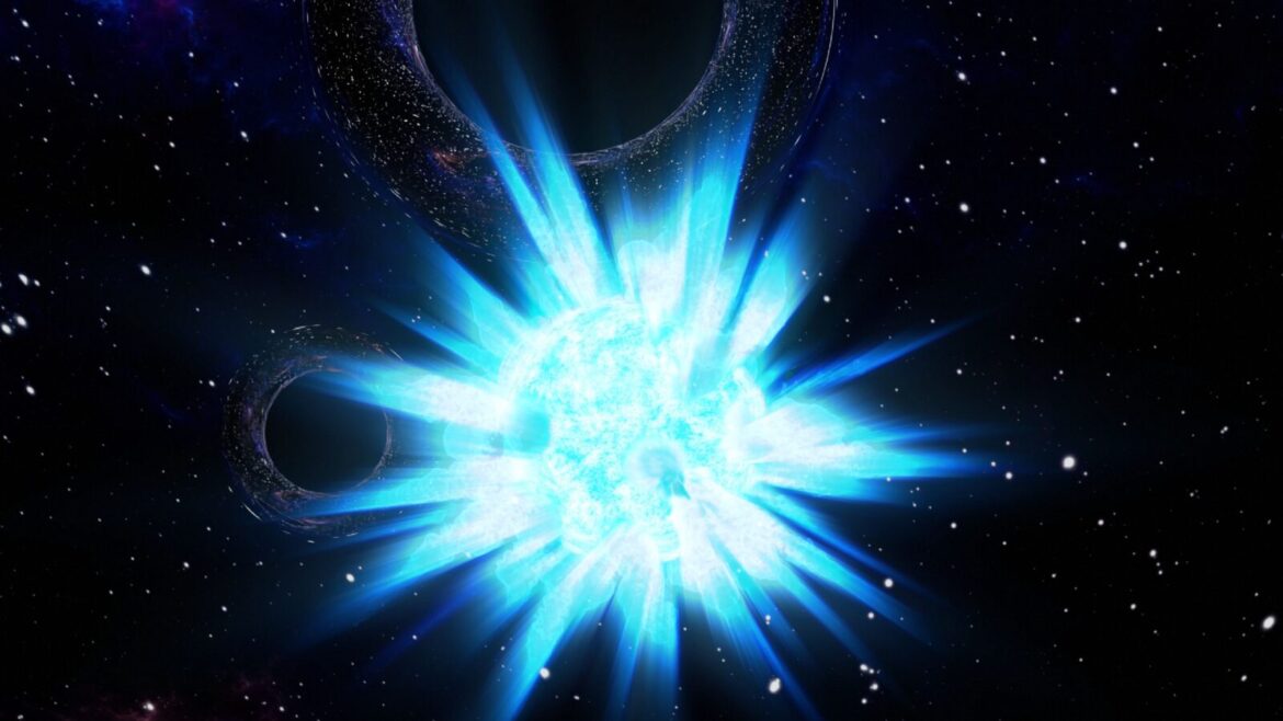 Ondas gravitacionales: captan el último instante antes del agujero negro