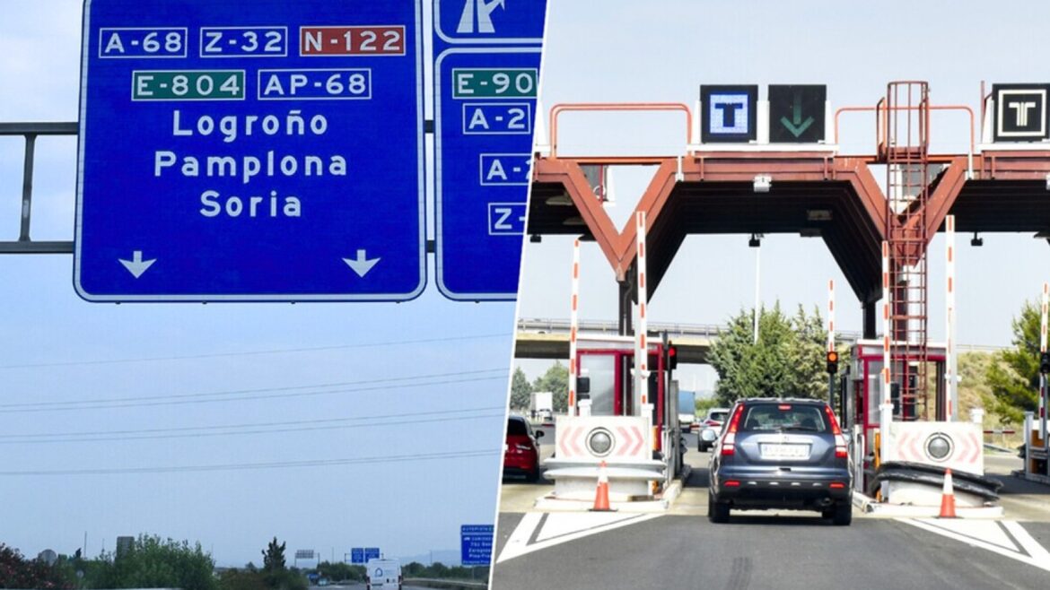 Peajes sin barreras en España: la AP-68 estrena el sistema free flow - peaje free flow AP-68