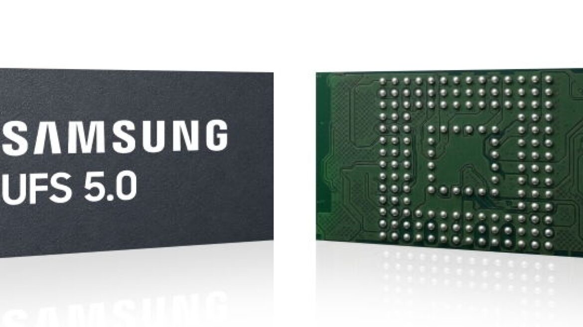 Samsung UFS 5.0: la memoria que duplica la velocidad de la IA en el móvil