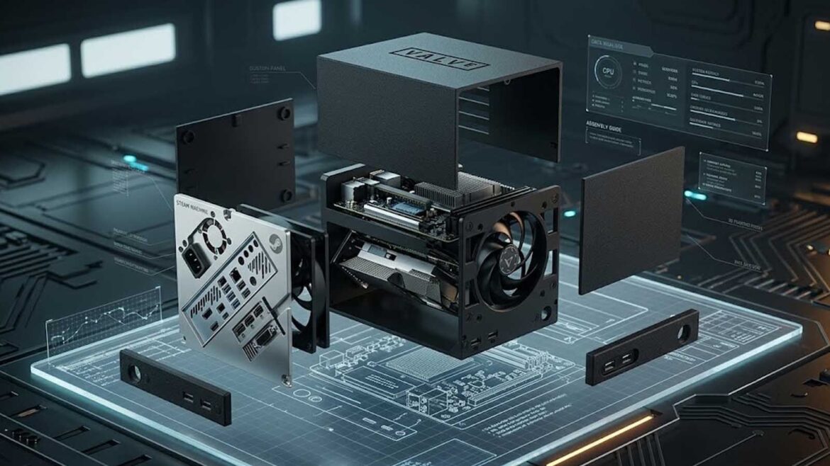 Steam Machine casera con RTX 5060: la imprimes en 3D casi gratis - Steam Machine casera RTX