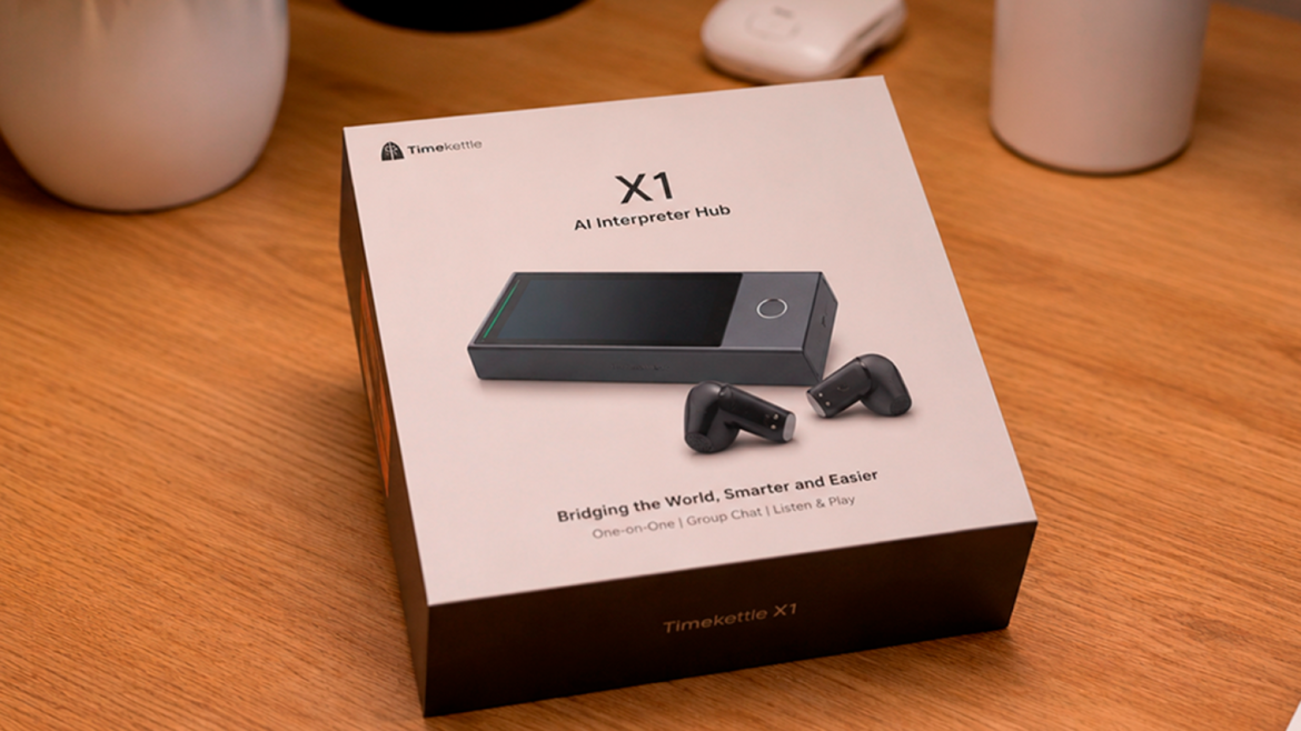 Timekettle X1, el traductor portátil con IA que cabe en el bolsillo