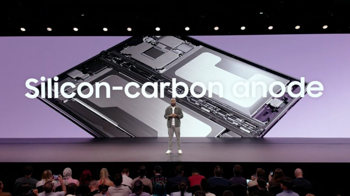 Samsung Galaxy Z Fold8 estrena batería de silicio-carbono: más autonomía - batería silicio-carbono Samsung