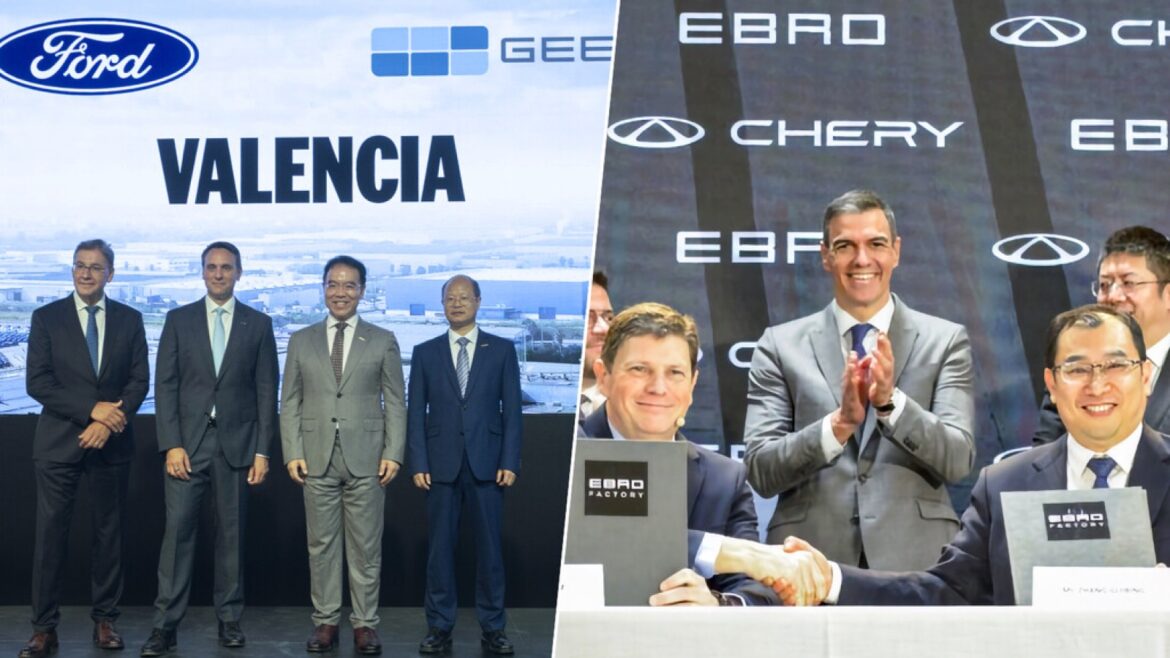 España se convirtió en la puerta de entrada del coche chino a Europa - coche chino España
