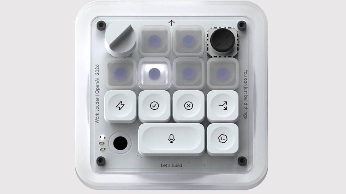 Codex Micro, el teclado físico de OpenAI para controlar sus agentes - Codex Micro OpenAI