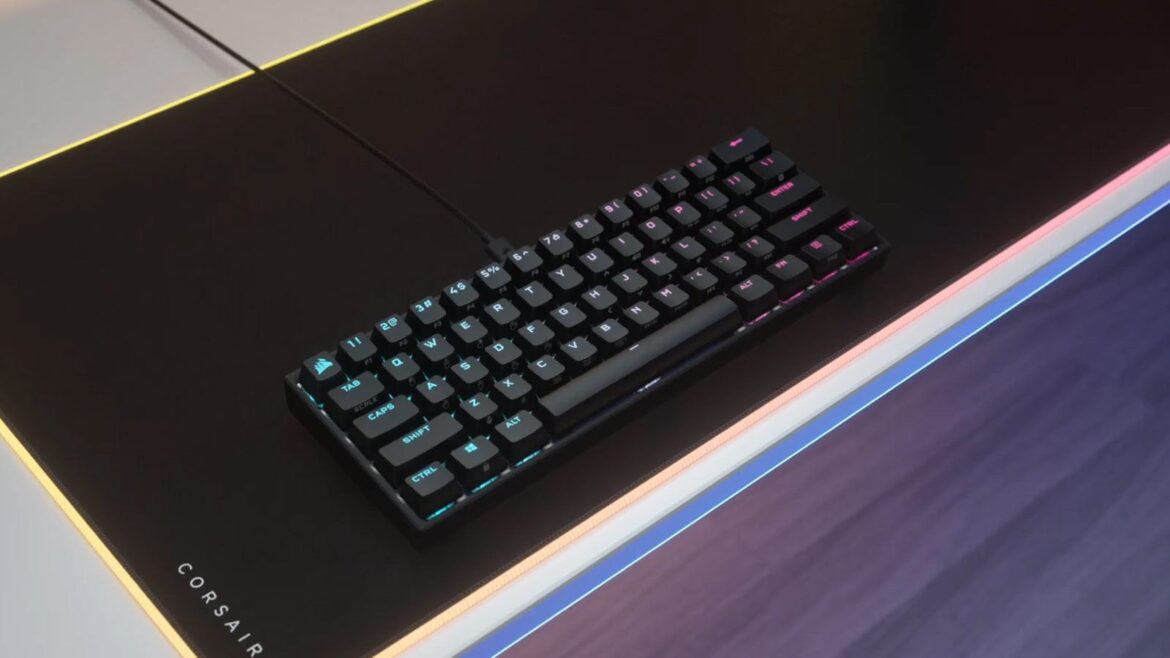 Corsair K65 Mini a mitad de precio: el teclado gaming que arrasa por 69,99€