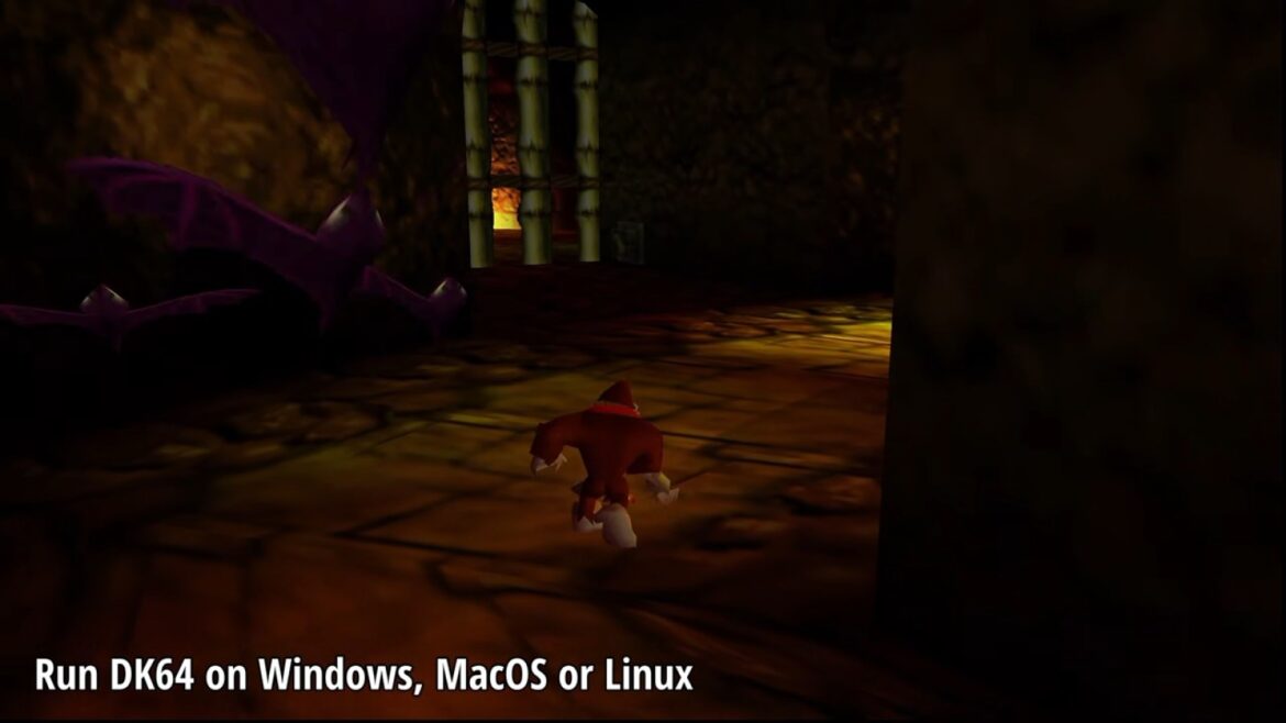 Donkey Kong 64 llega a PC con 60 FPS y 4K gracias a los modders - Donkey Kong 64 PC