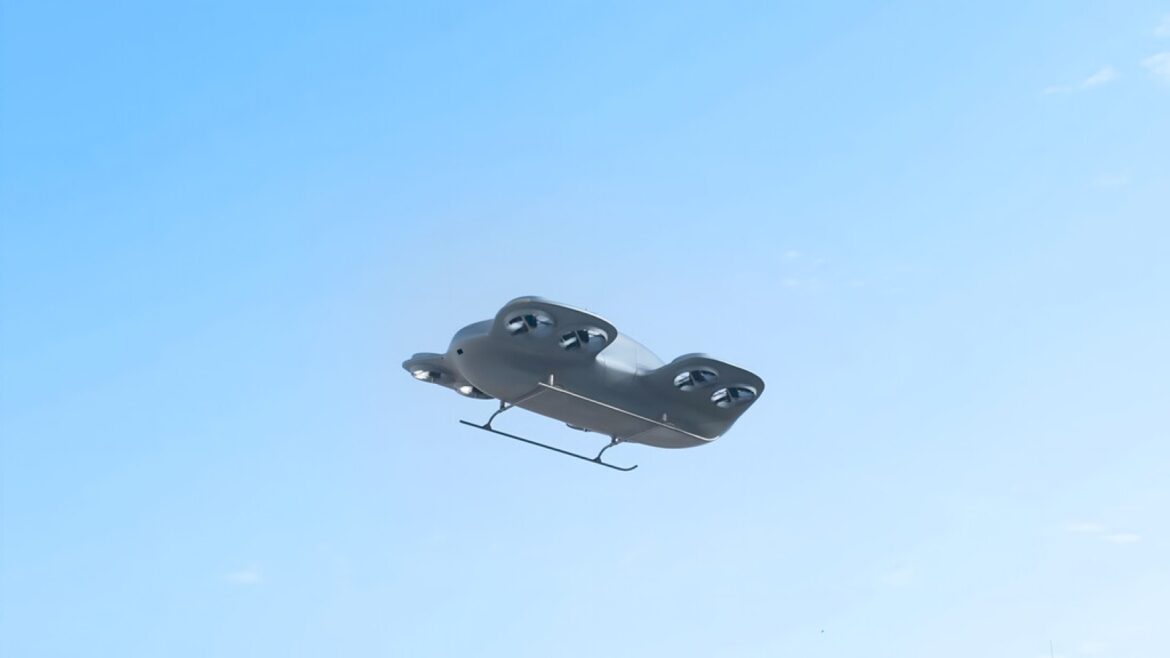 EFC1200: el eVTOL chino que parece un OVNI y ya ha volado 130 veces - eVTOL EFC1200