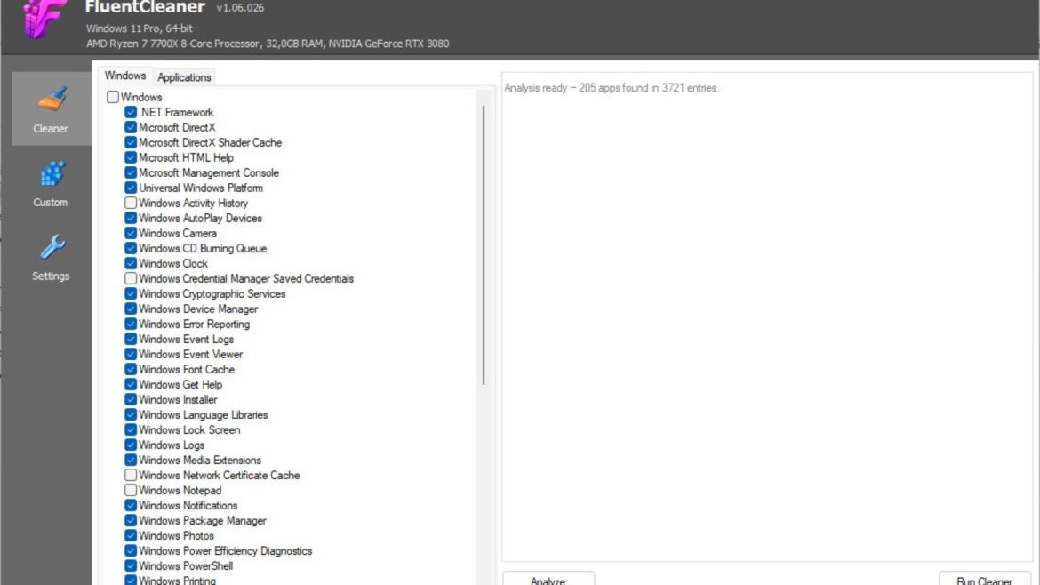 FluentCleaner Classic: el limpiador gratis que aligera Windows