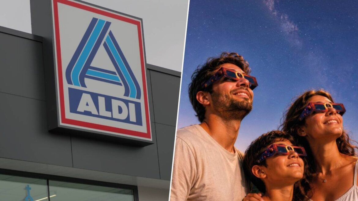 Gafas para el eclipse solar en Aldi por 1,49 €: protegen ojos y móvil - gafas eclipse solar Aldi