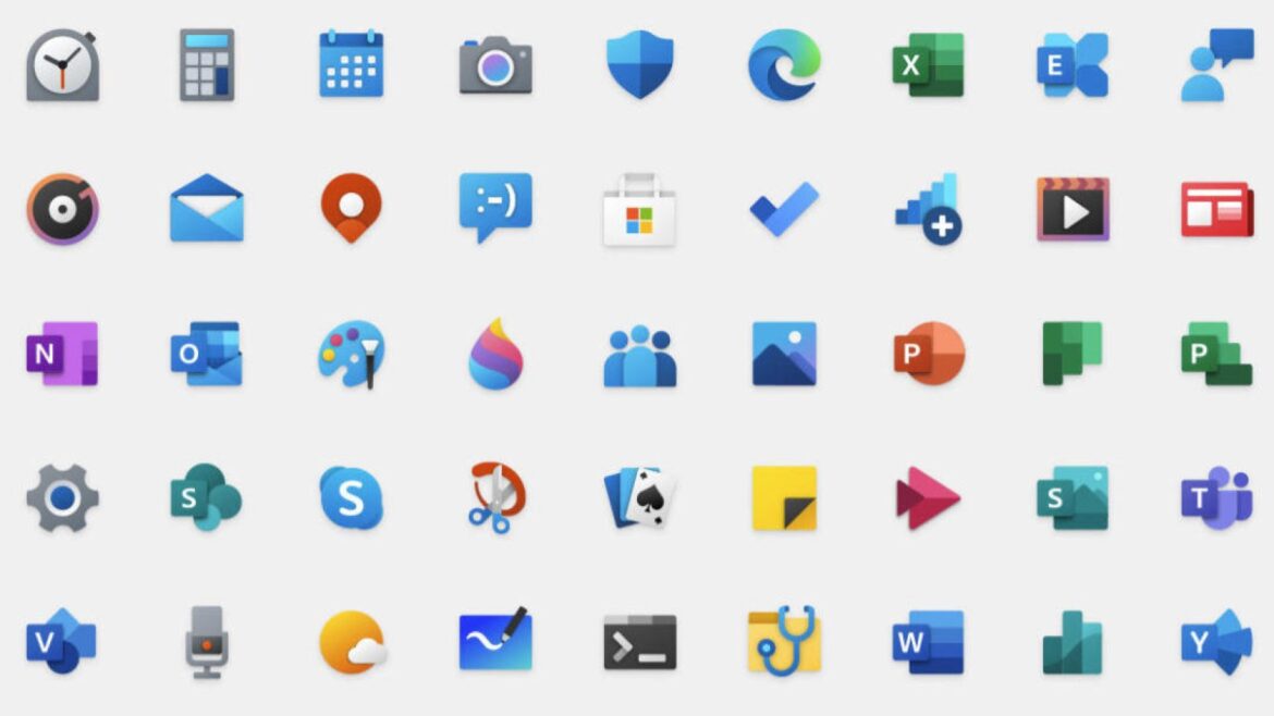 De Windows 1 a Windows 11: la historia visual de sus iconos - iconos de Windows