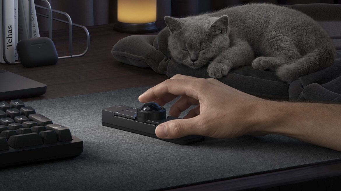 Keychron Nape Pro: el trackball inalámbrico que va donde quieras