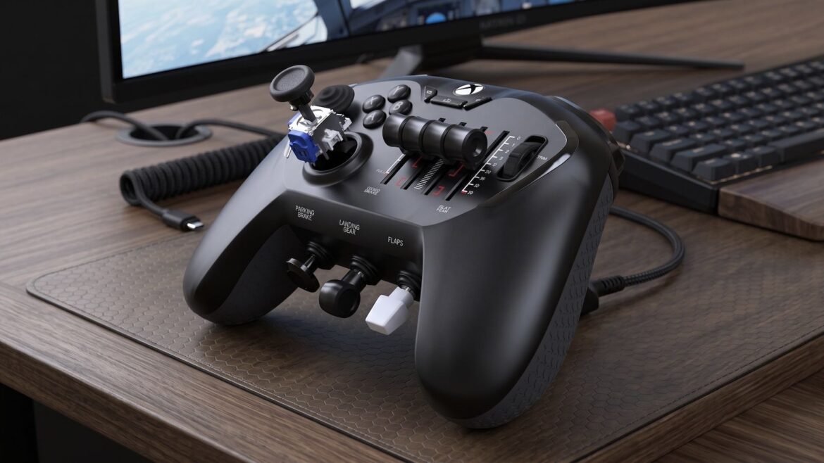 Flight Simulator estrena mando en Xbox: tu consola será una cabina real - mando Flight Simulator Xbox