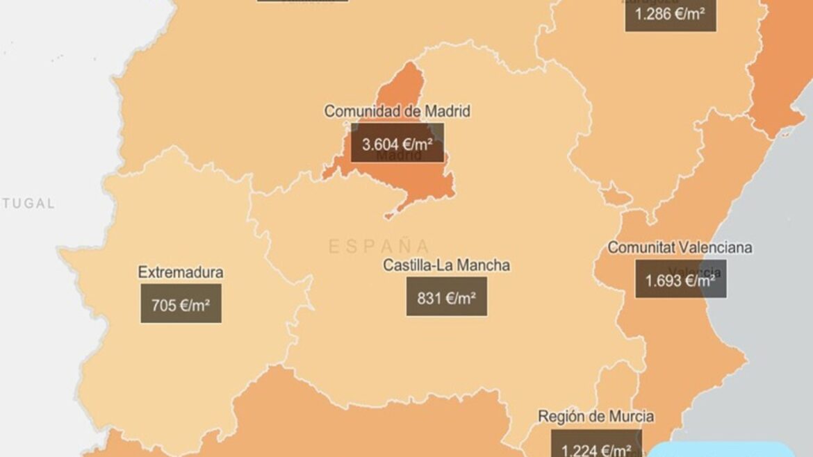 Mapa gratuito de notarios: descubre si una vivienda tiene buen precio - mapa notarios vivienda