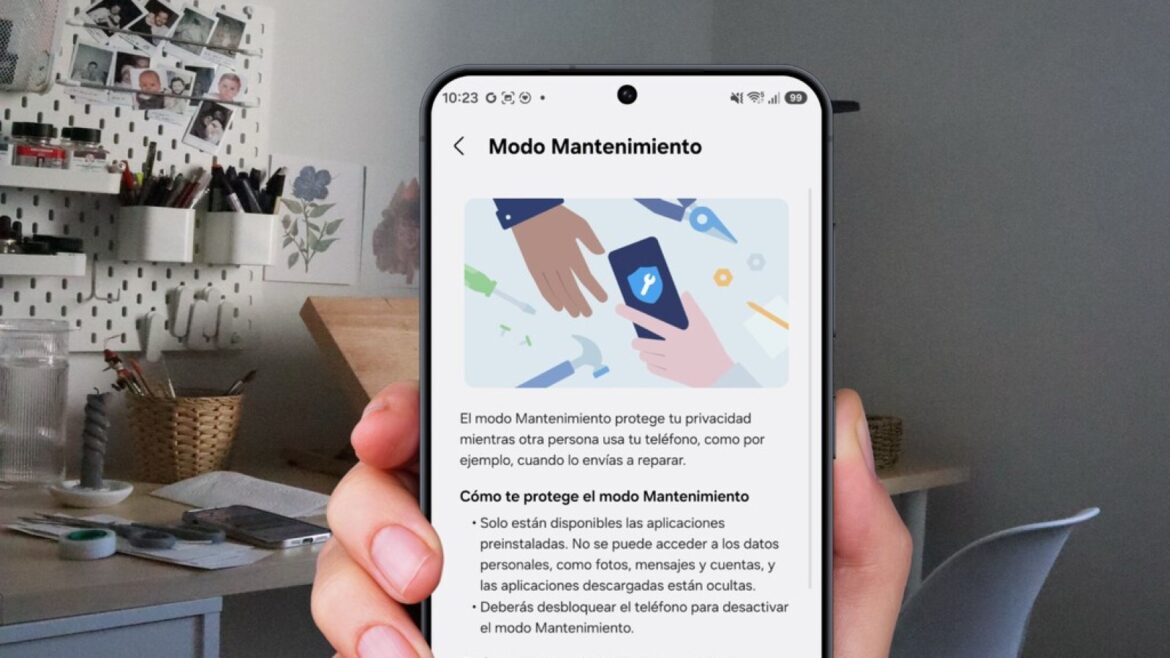 Modo Mantenimiento en Galaxy: así proteges tus datos al llevarlo a reparar - Modo Mantenimiento Galaxy