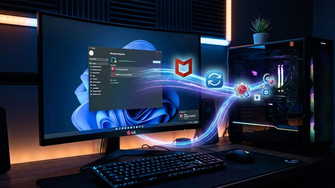 Monitores LG instalan software oculto vía Windows Update sin permiso - monitores LG software oculto