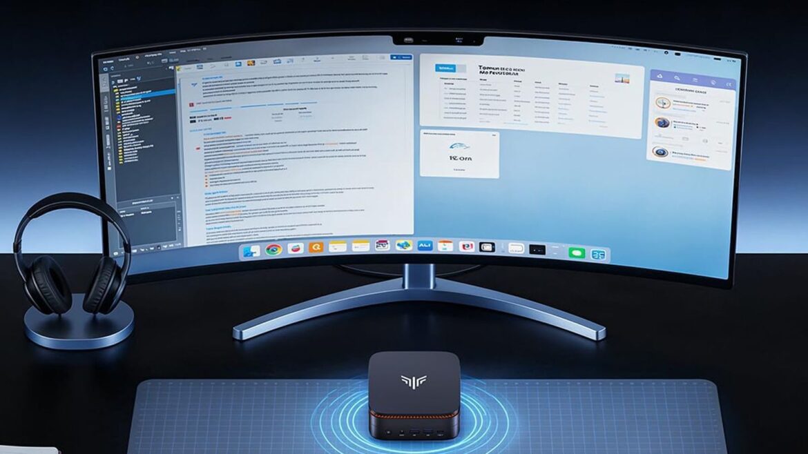 NiPoGi Pinova P1: Mini PC con AMD, 16 GB de RAM y SSD por menos de 280 €
