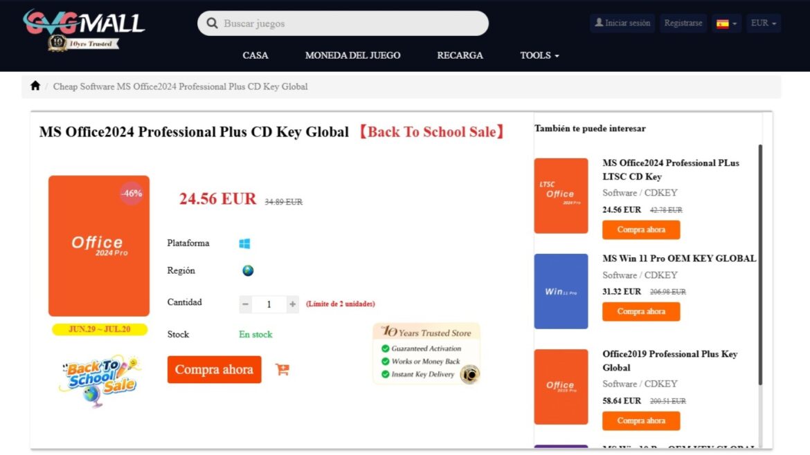 Office 2024 Pro Plus de por vida desde 18,42 euros: adiós a la cuota mensual