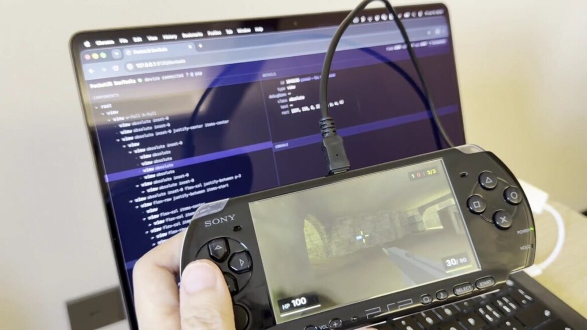 OpenStrike revive Counter-Strike en la PSP más de 20 años después - OpenStrike PSP