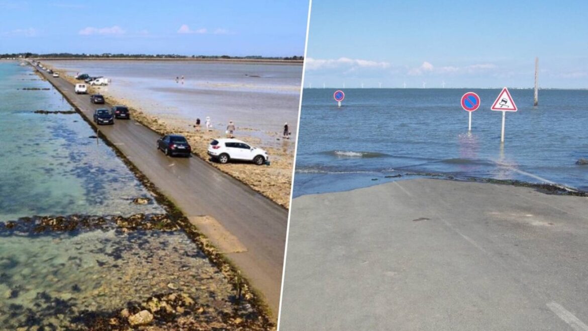 Passage du Gois: la carretera francesa que el mar se traga dos veces al día