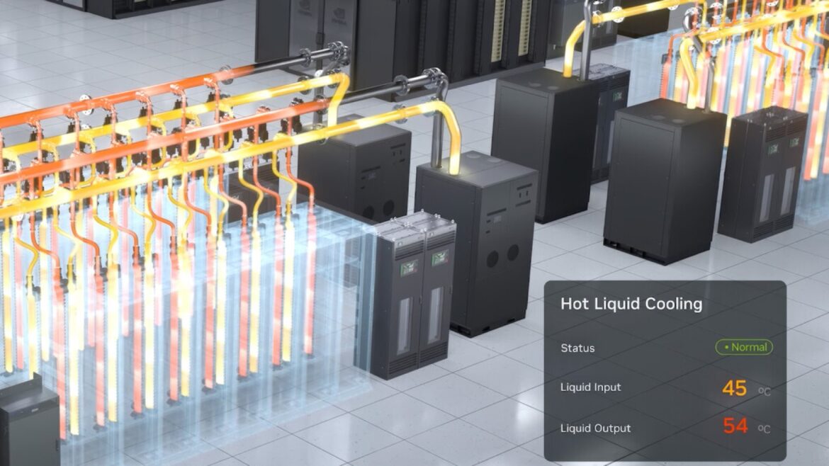 NVIDIA lo hace al revés: refrigera la IA con líquido a 45°C y gasta menos - refrigeración líquida NVIDIA