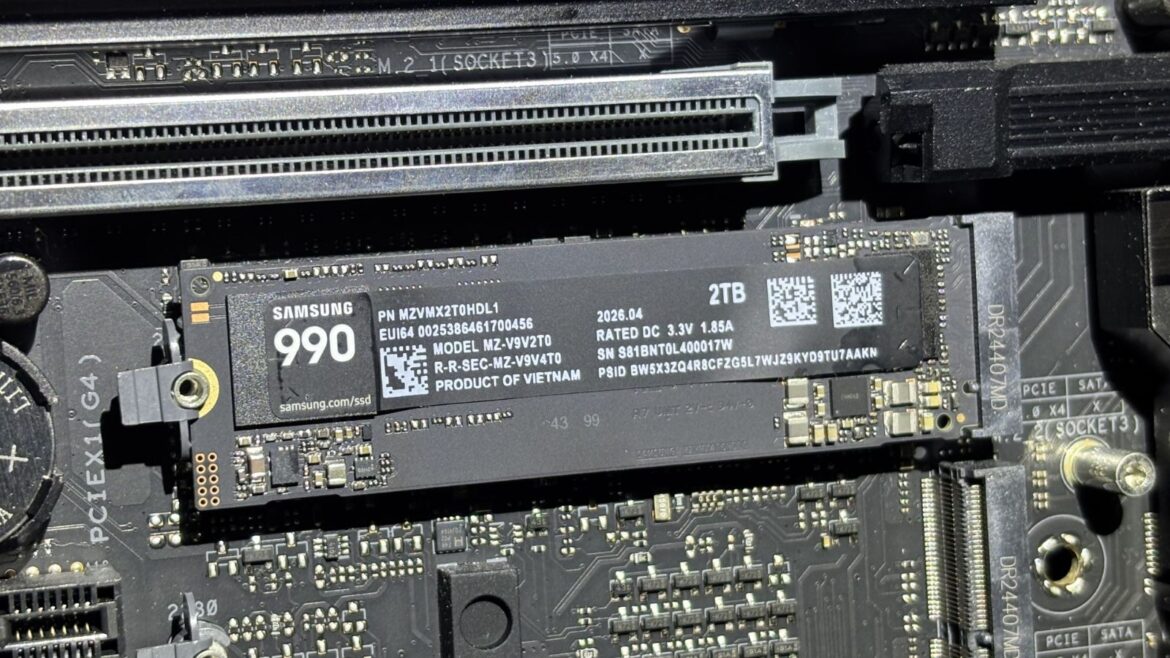 Samsung SSD 990: el NVMe Gen4 que demuestra que PCIe 4.0 sigue vivo