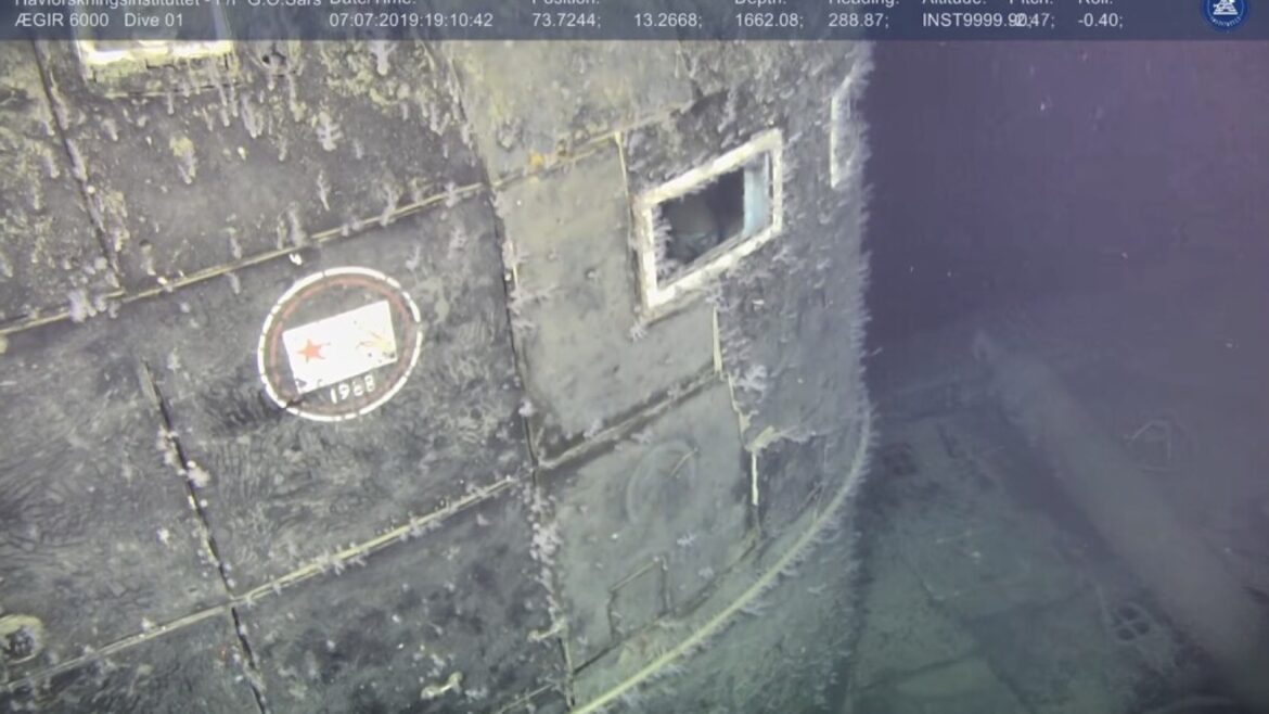 Komsomolets, el submarino nuclear que sigue liberando radiación en el mar - submarino nuclear Komsomolets