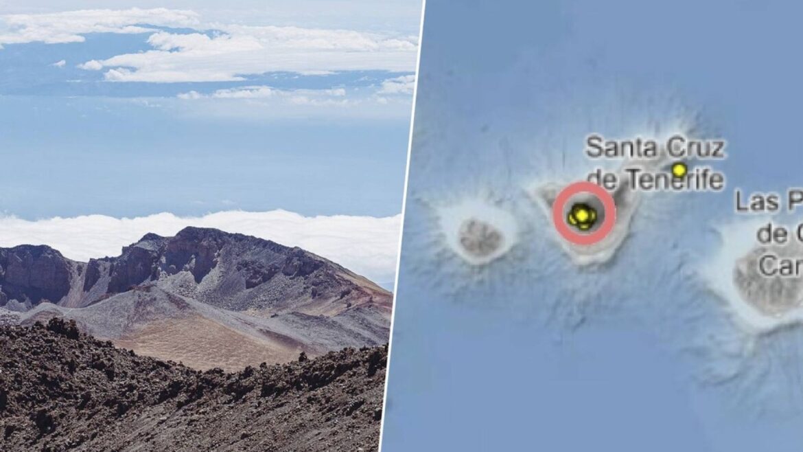 Tenerife registra 1.600 terremotos en dos días: ¿qué está pasando? - terremotos en Tenerife