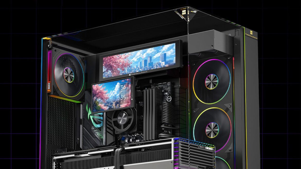 Thermalright Dynamic Vision PRO 360: pantalla giratoria y ventilador VRM