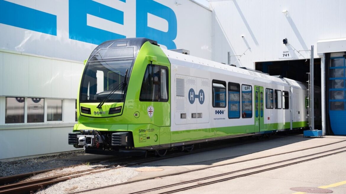 Tren de hidrógeno de vía estrecha: la primicia mundial que llega en 2028 - tren de hidrógeno vía