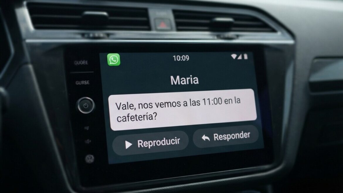 WhatsApp ahora en coche y iPad: llamadas, PDFs y música desde Spotify - WhatsApp en coche