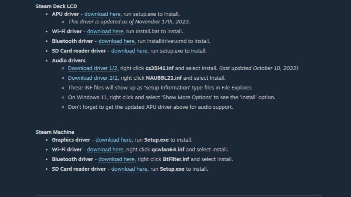 Windows en la Steam Machine ya es posible: Valve publica los drivers oficiales - Windows en Steam Machine