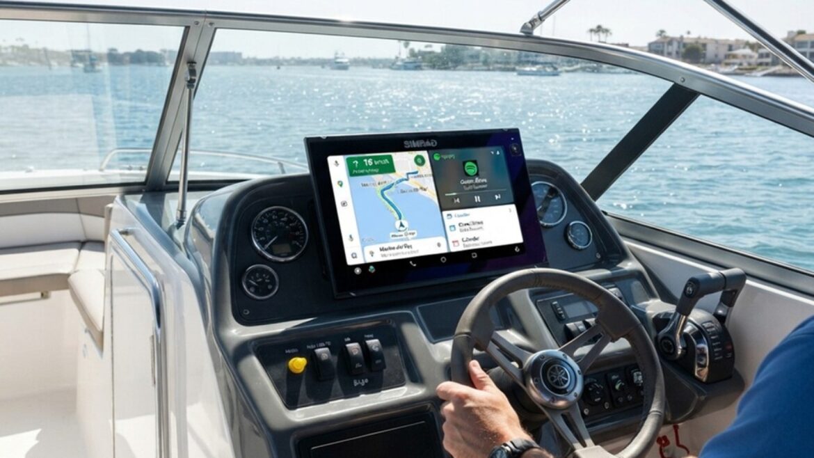 Android Auto llega a los barcos: navegación náutica al estilo Google Maps - Android Auto barcos