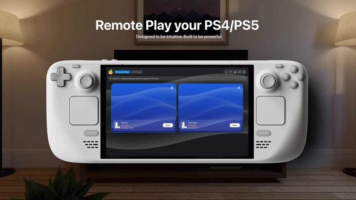 Steam Deck ejecuta el Remote Play de PlayStation como una PS Portal - Asobi Remote Play