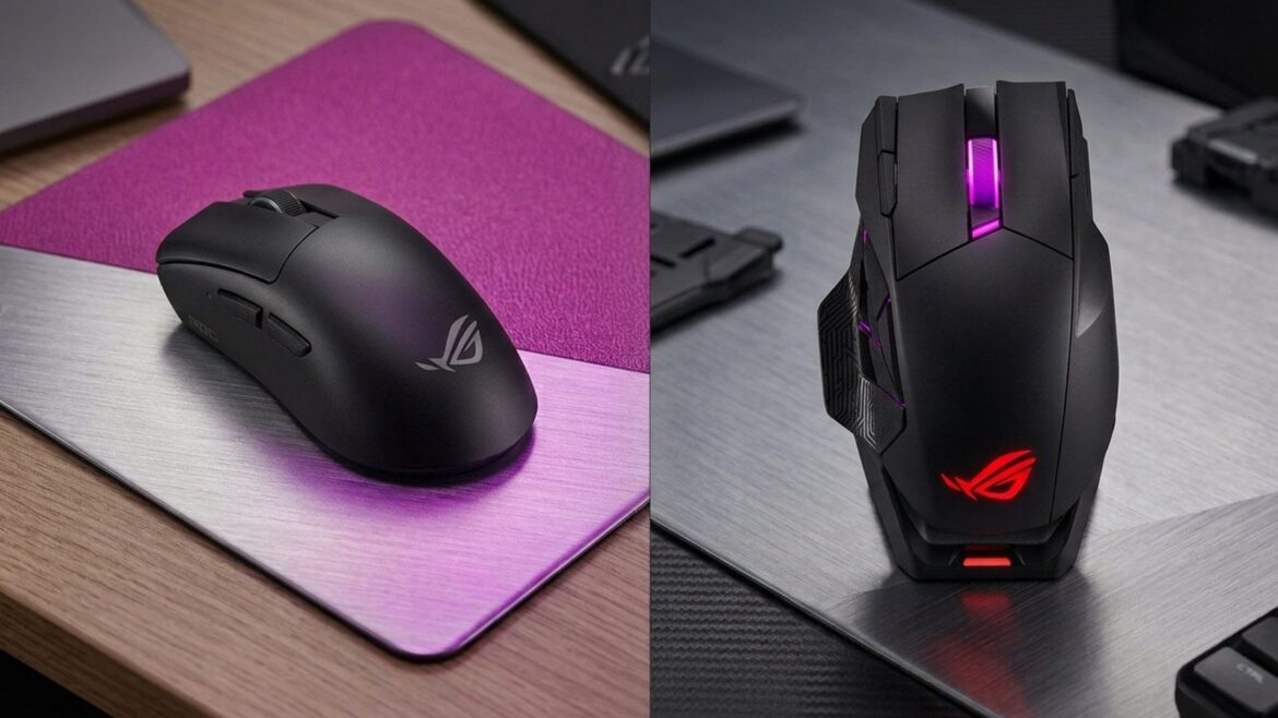 ASUS ROG Spatha X 65K y Gladius IV Ace: los ratones que revolucionan el juego - ASUS ROG Gladius IV