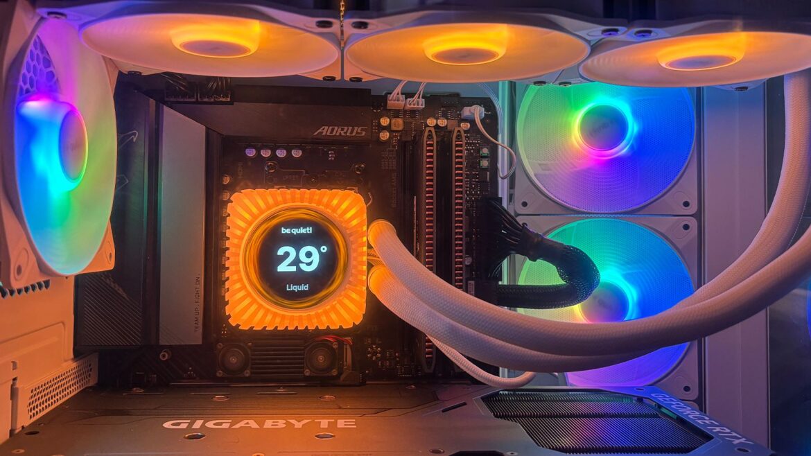 be quiet! Light Loop IO LCD: la AIO con pantalla y menos cables