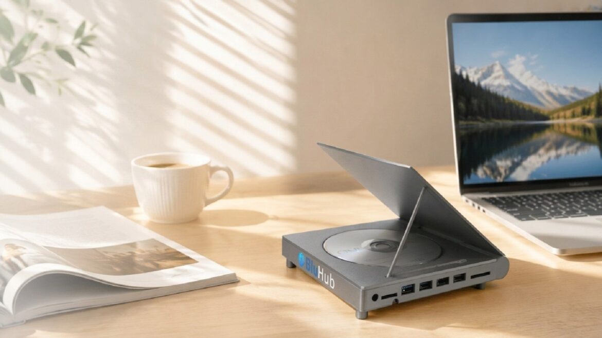 BluHub arrasa en Kickstarter: el Blu-ray 9 en 1 que multiplica por 160 su meta - BluHub Kickstarter