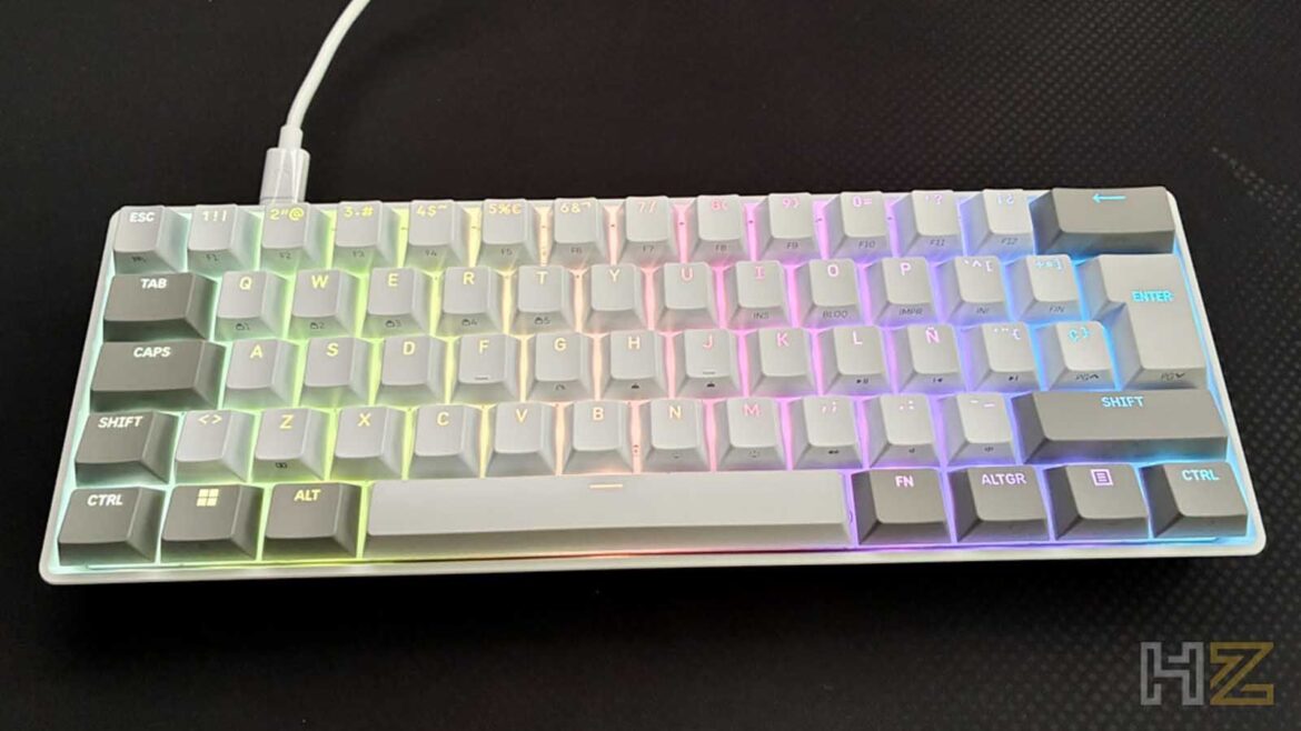 Corsair Clipper Pro Mini 60: el teclado 60% con alma competitiva
