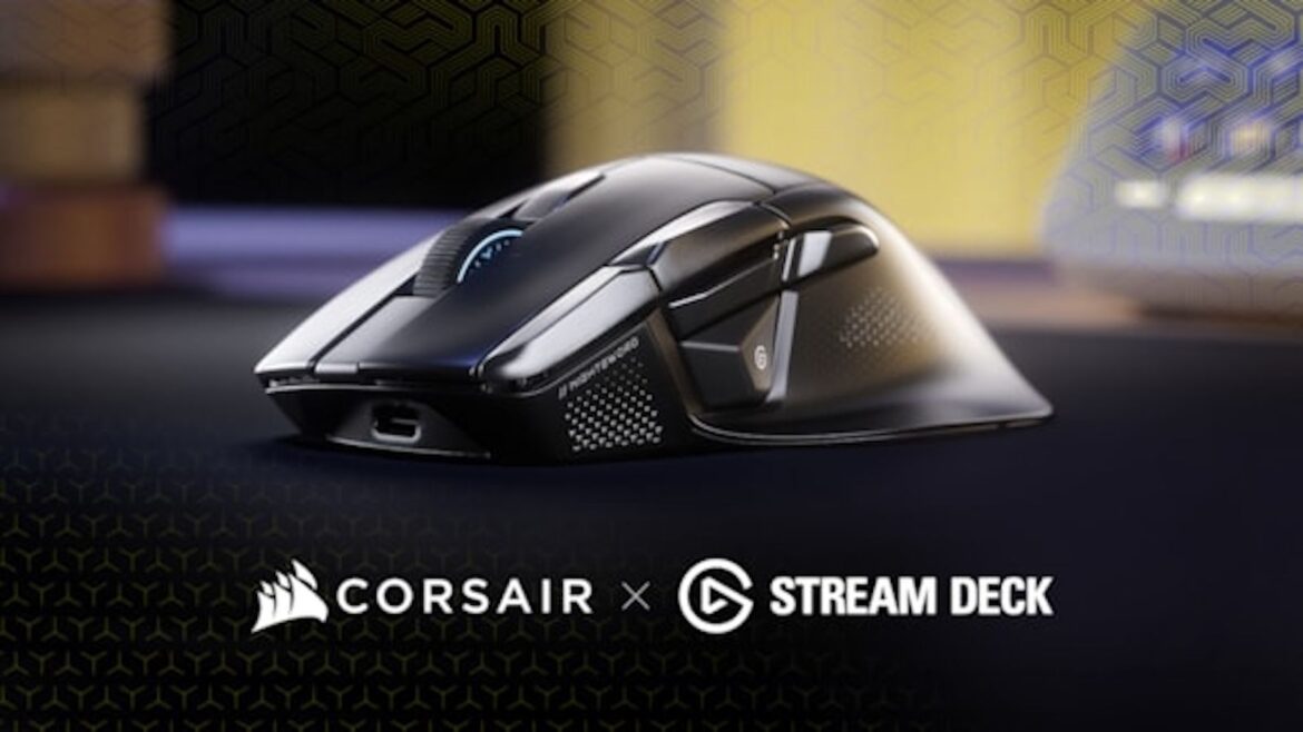 CORSAIR NIGHTSWORD v2: 170 horas de batería y botón para Stream Deck