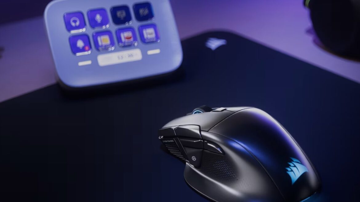 Corsair Nightsword v2, el ratón gaming con botón dedicado a Stream Deck