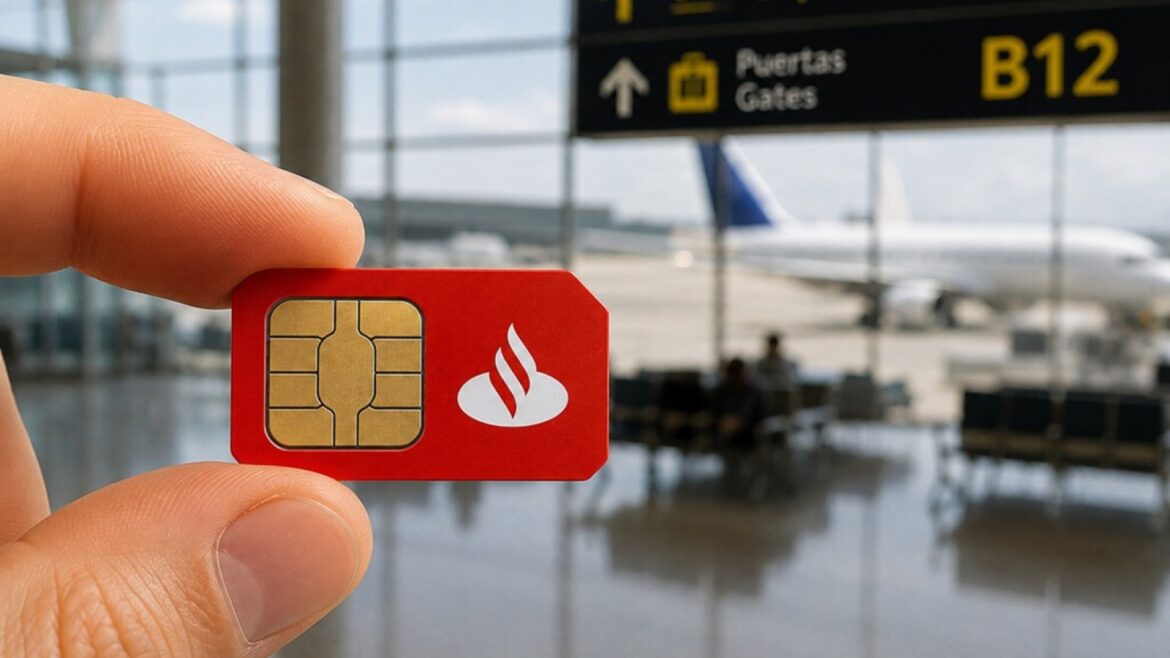 Banco Santander lanza su propia eSIM para viajar por más de 160 países - eSIM Banco Santander