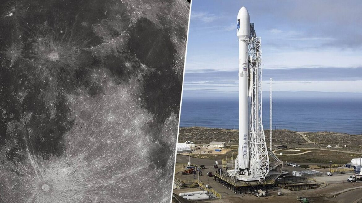 Un cohete Falcon 9 se estrella contra la Luna y enciende las alarmas - Falcon 9 Luna