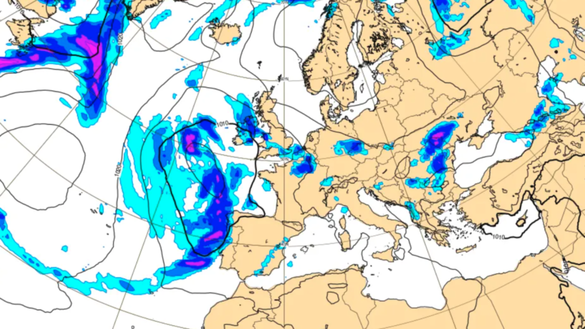 Frente frío arrasa el noroeste: 12 horas de lluvia, viento y granizo - frente frío noroeste
