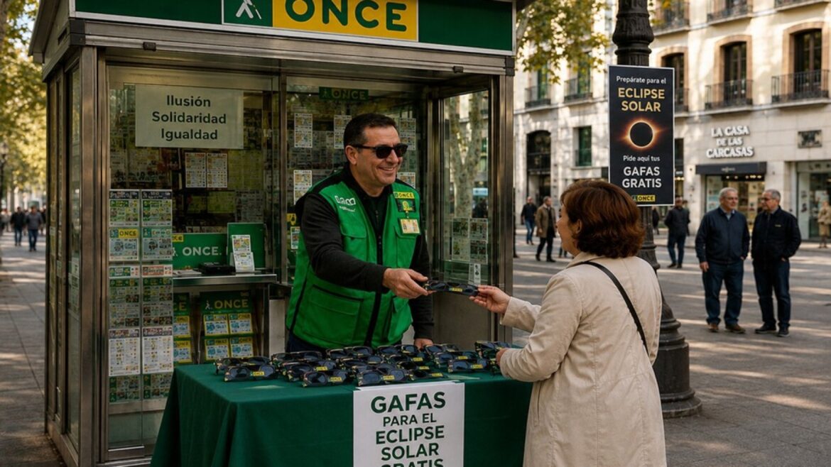 Gafas gratis para el eclipse: cómo solicitarlas ya al Gobierno y la ONCE - gafas eclipse gratis