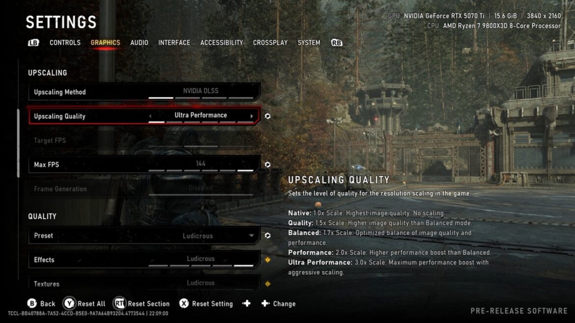 Gears of War E-Day tiene un modo gráfico que arrodilla hasta a la RTX 5090