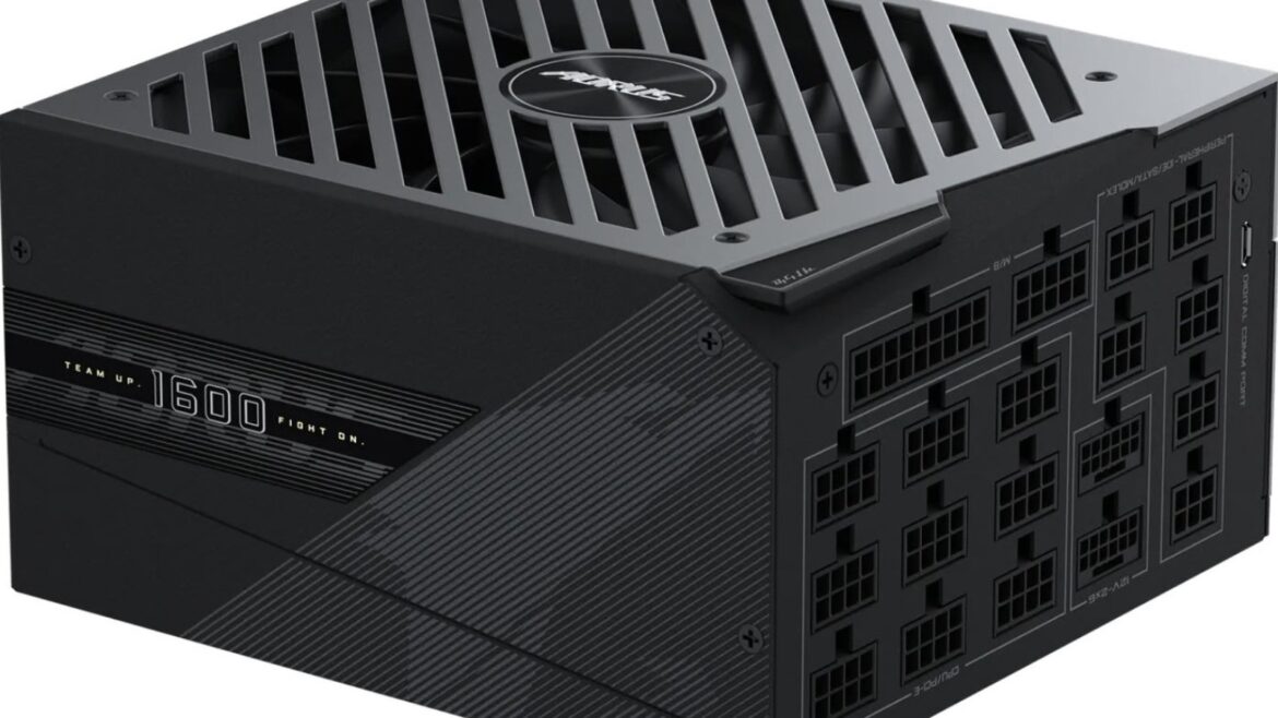 GIGABYTE AORUS P1600W: la fuente de 1600W con GaN para PC extremos